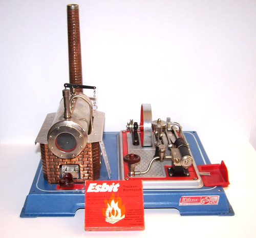 Alte wilesco dampfmaschine - alte,